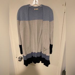 Peyton Primrose Color-block Pocket Cardigan